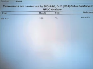 hba1c test reports