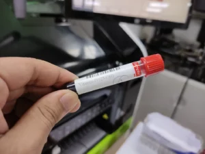 vitamin d test sample tube