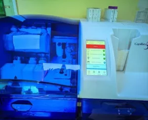 Capillary octa 3 mechine for hb electrophoresis test .