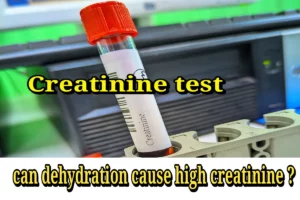 Can dehydration cause high creatinine